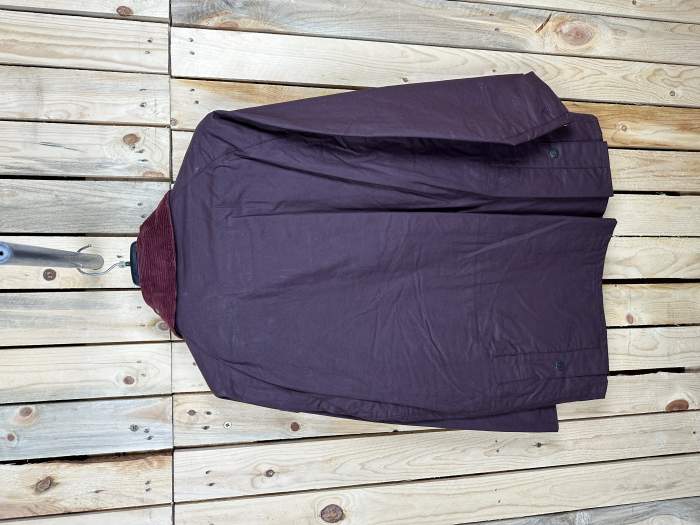 CHAQUETA T-M DE MOTO GARIBALDI GRANATE