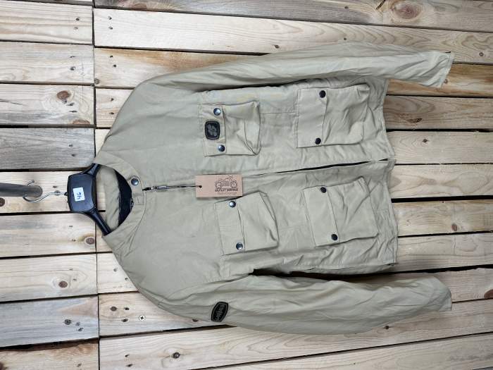 CHAQUETA T-S MOTO GARIBALDI BEIGE 46