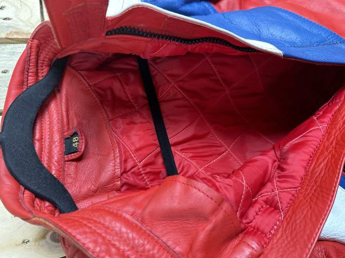 CHAQUETA T-M DE MOTO VASARI ROJO