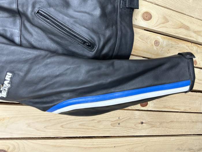 CHAQUETA T-L DE MOTO VASARI MT AZUL