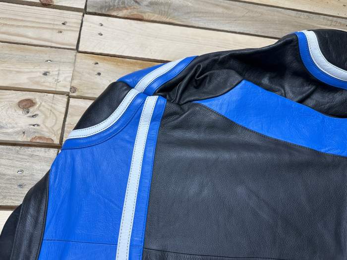 CHAQUETA T-L DE MOTO VASARI MT AZUL
