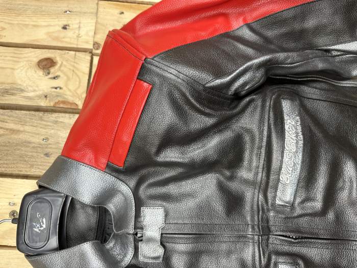 CHAQUETA T-S DE MOTO GARIBALDI BLUE BIKER NEGRO