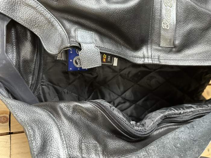 CHAQUETA T-S DE MOTO GARIBALDI BLUE BIKER GRIS