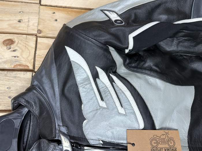 CHAQUETA T-S DE MOTO GARIBALDI O1E NEGRA