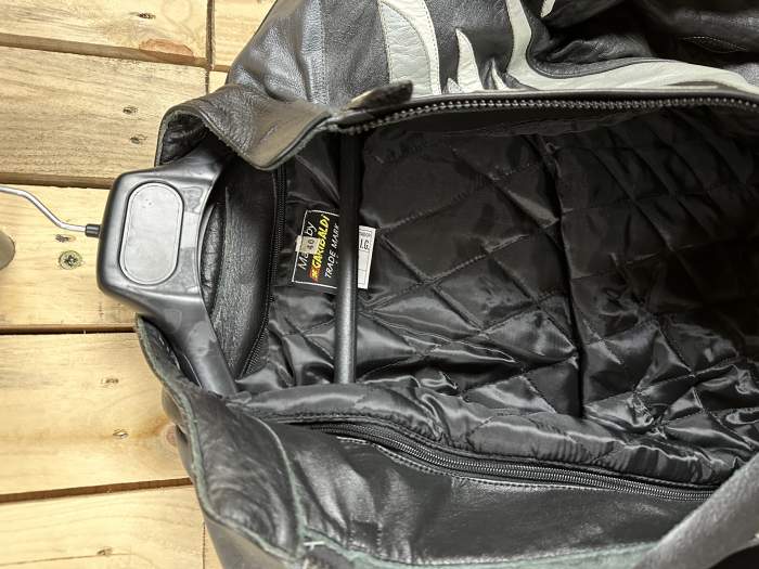 CHAQUETA T-S DE MOTO GARIBALDI O1E NEGRA