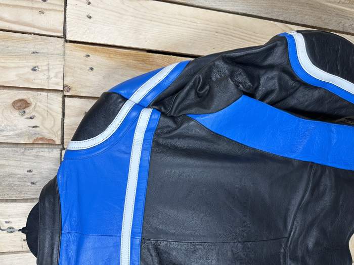 CHAQUETA T-M DE MOTO KIWI MT AZUL