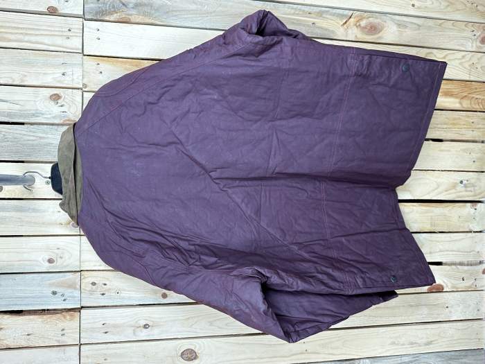CHAQUETA T-XL DE MOTO GARIBALDI BURDEOS GR/TR