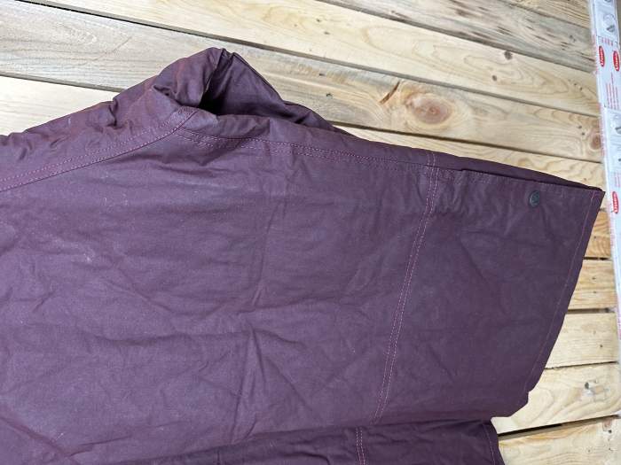CHAQUETA T-XL DE MOTO GARIBALDI BURDEOS GR/TR