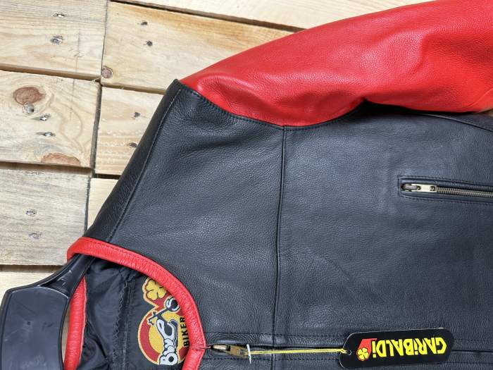 CHAQUETA T-S DE MOTO GARIBALDI NEGRO 3