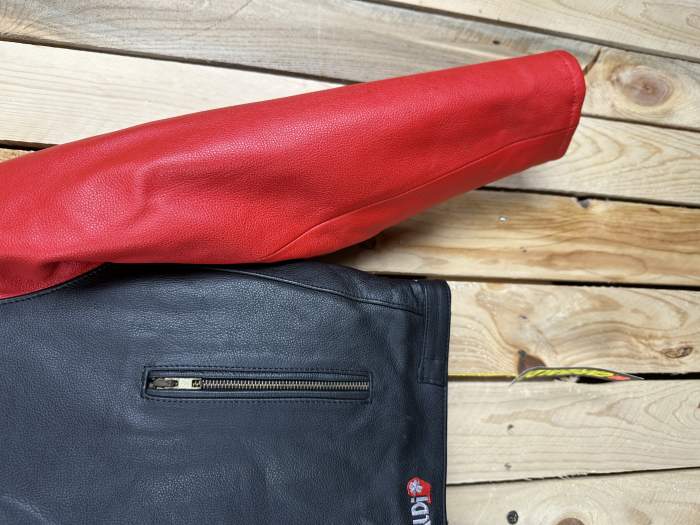 CHAQUETA T-S DE MOTO GARIBALDI NEGRO 3