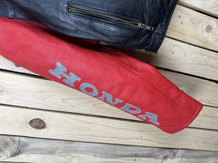 CHAQUETA T-M MOTO GARIBALDI HONDA NEGRO 50