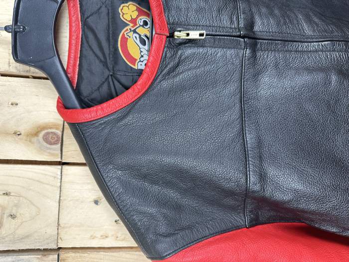 CHAQUETA T-M MOTO GARIBALDI HONDA NEGRO 50