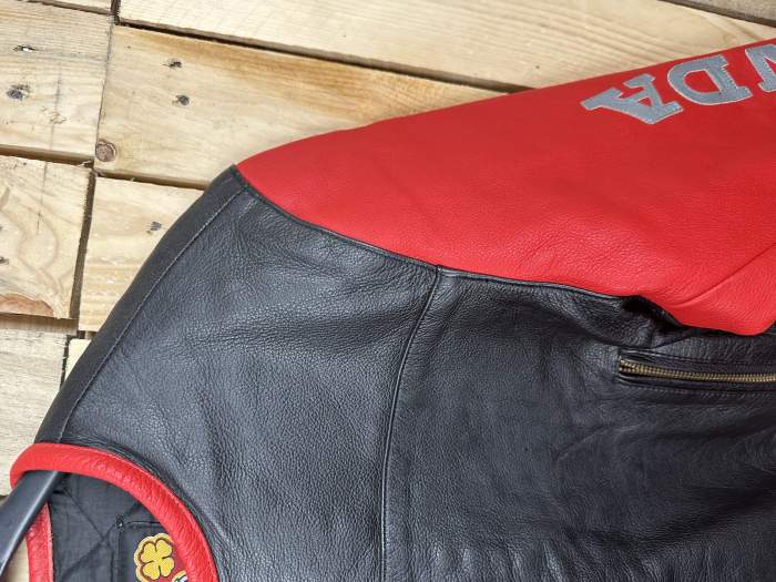 CHAQUETA T-M MOTO GARIBALDI HONDA NEGRO 50