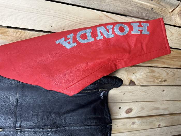 CHAQUETA T-M MOTO GARIBALDI HONDA NEGRO 50
