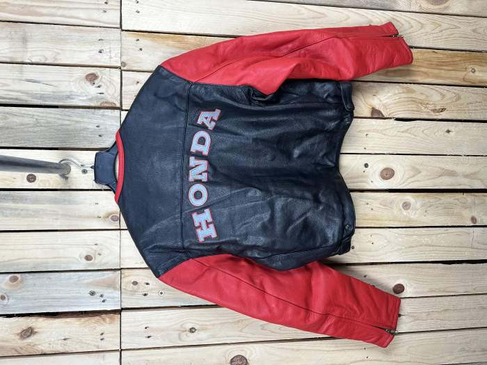 CHAQUETA T-M MOTO GARIBALDI HONDA NEGRO 50