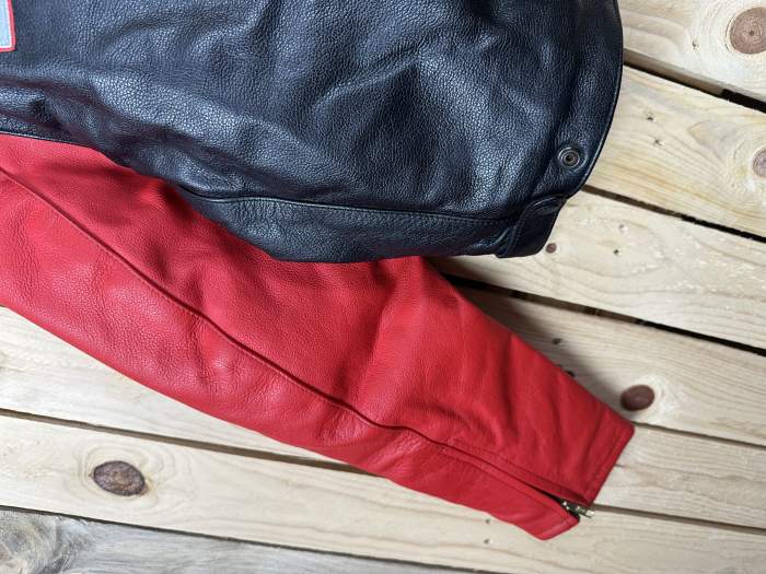 CHAQUETA T-M MOTO GARIBALDI HONDA NEGRO 50