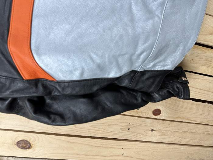 CHAQUETA T-L MOTO GARIBALDI NARANJA
