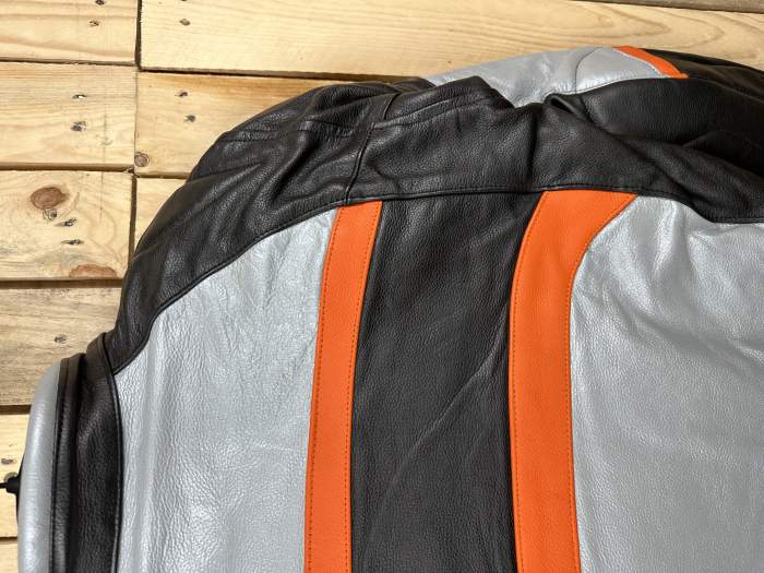 CHAQUETA T-L MOTO GARIBALDI NARANJA