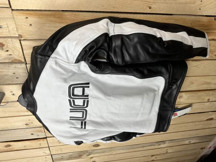 CHAQUETA T-S DE MOTO GARIBALDI BLUE BIKER LUCA