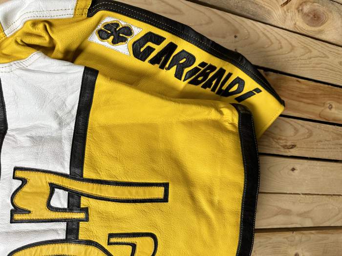 CHAQUETA T-S DE MOTO GARIBALDI AMARILLO 27 A