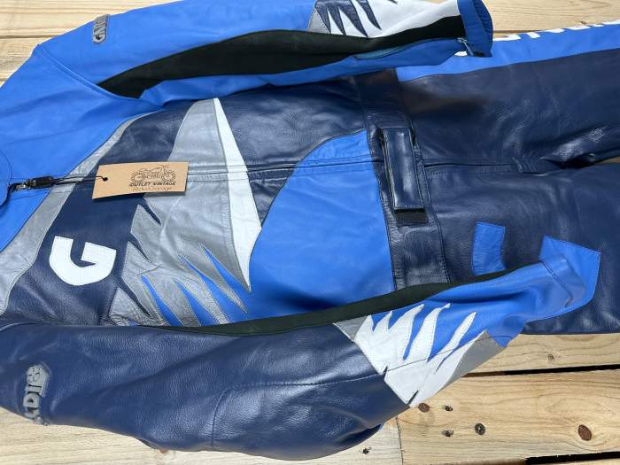 MONO T-M 2 PIEZAS VINTAGE GARIBALDI AZUL