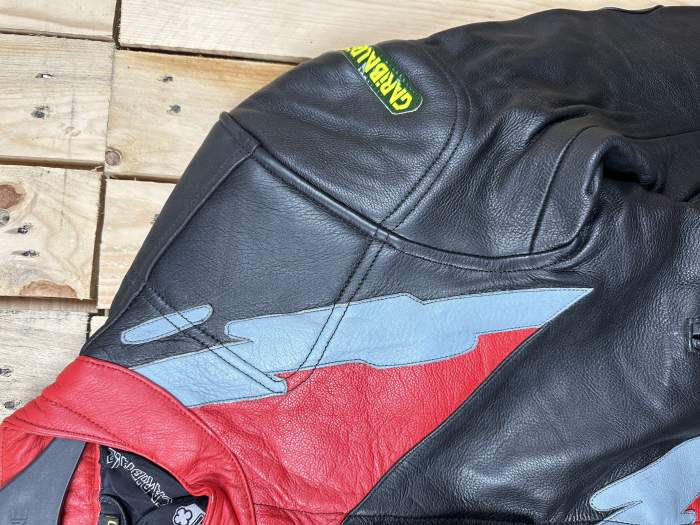 CHAQUETA T-M MOTO GARIBALDI ROJO 50