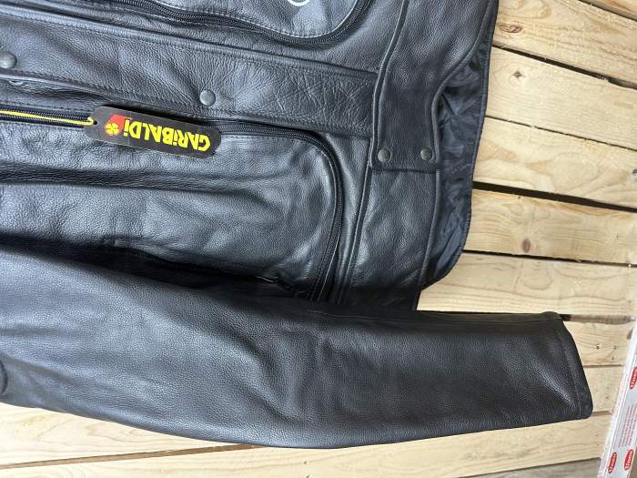 CHAQUETA T-M DE MOTO SAFETY NEGRA