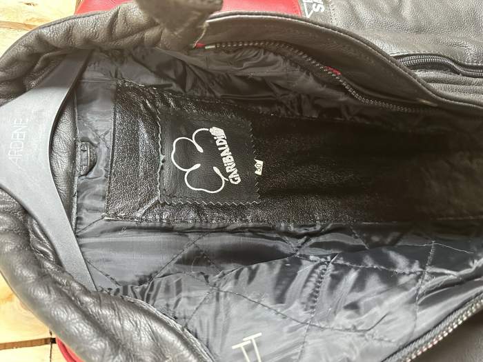 CHAQUETA T-M DE MOTO SAFETY NEGRA