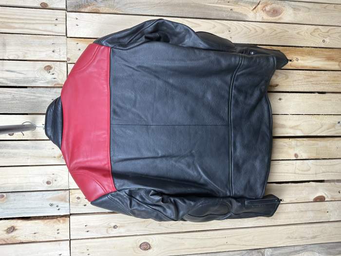 CHAQUETA T-M DE MOTO SAFETY NEGRA