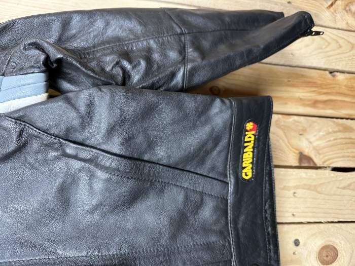 CHAQUETA T-S DE MOTO GARIBALDI NEGRO 1