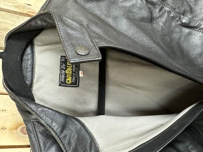 CHAQUETA T-S DE MOTO GARIBALDI NEGRO 1
