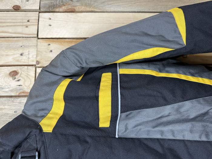 CHAQUETA T-M DE MOTO GARIBALDI NEGRO VINTAGE