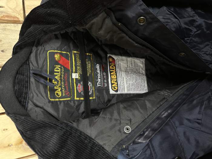 CHAQUETA T-L IMPERMEABLE GARIBALDI AZUL 2