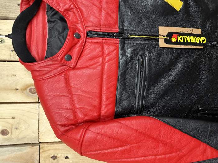 CHAQUETA T-M MOTO GARIBALDI ROJO 1
