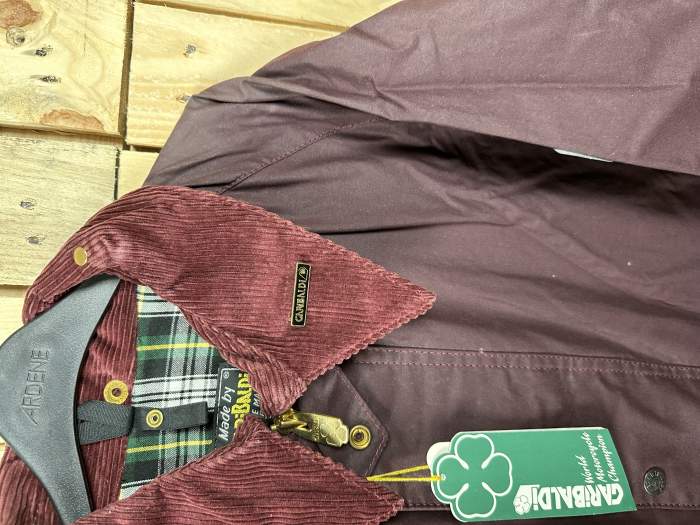 CHAQUETA T-L DE MOTO GARIBALDI BURDEOS 54
