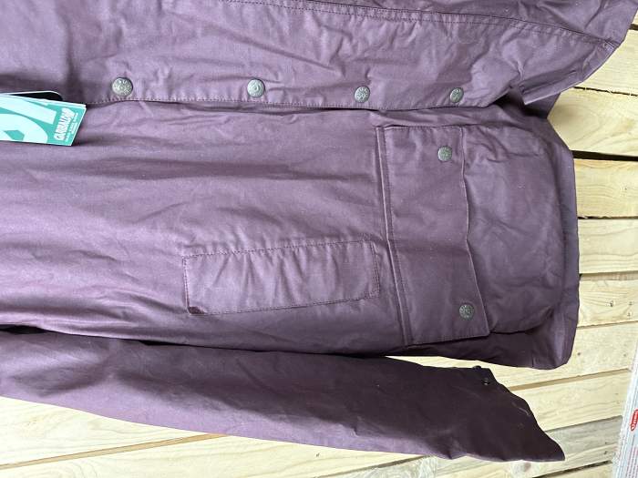 CHAQUETA T-3XL DE MOTO GARIBALDI BURDEOS 62