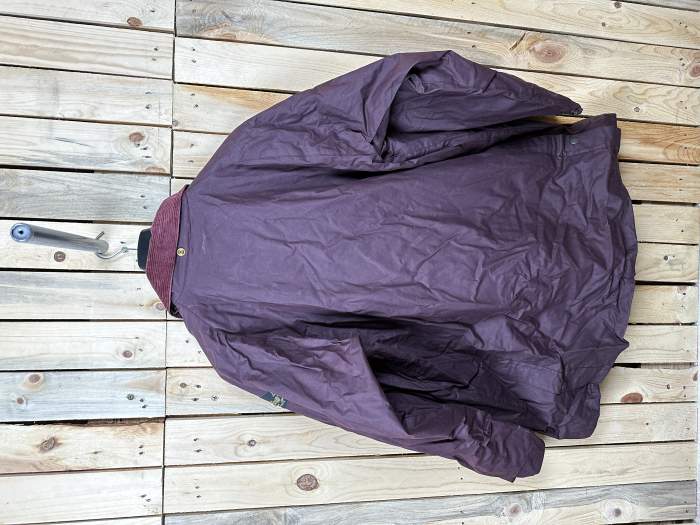 CHAQUETA T-3XL DE MOTO GARIBALDI BURDEOS 62