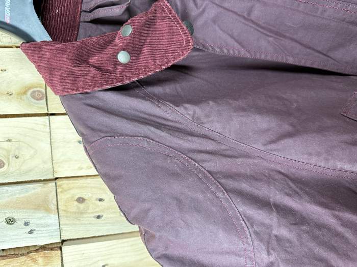 CHAQUETA T-XL DE MOTO GARIBALDI BURDEOS GR1