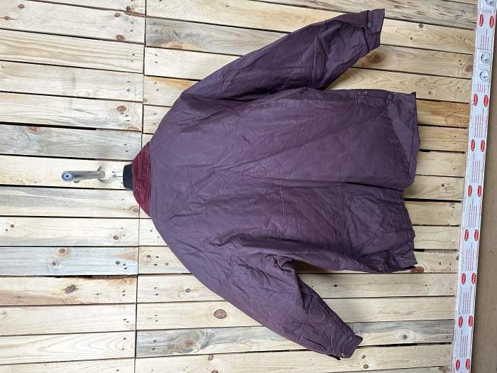 CHAQUETA T-XL DE MOTO GARIBALDI BURDEOS GR1