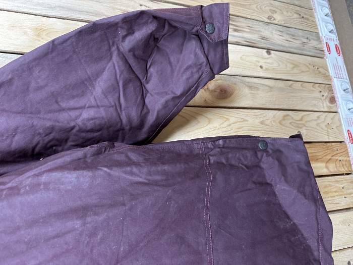 CHAQUETA T-XL DE MOTO GARIBALDI BURDEOS GR1