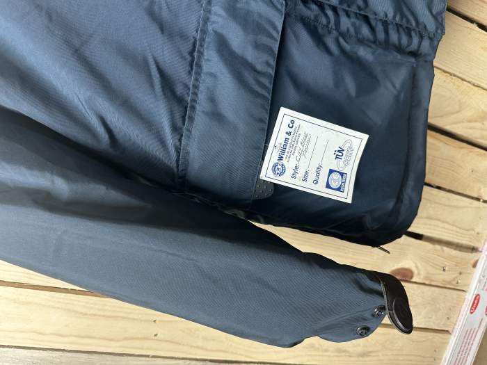 CHAQUETA T-M DE MOTO AZUL GARIBALDI