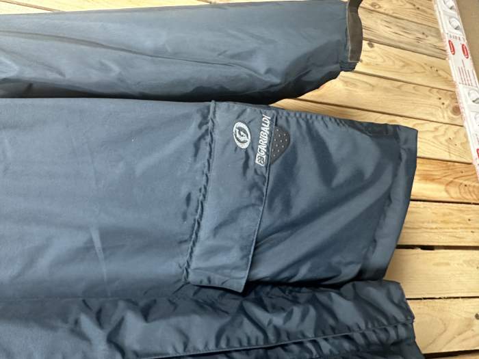 CHAQUETA T-M DE MOTO AZUL GARIBALDI