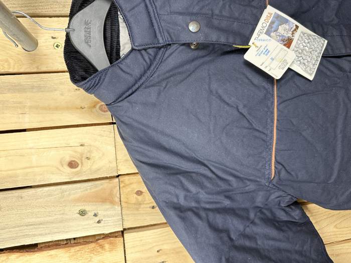 CHAQUETA T-M IMPERMEABLE KIWI GRASA AZUL