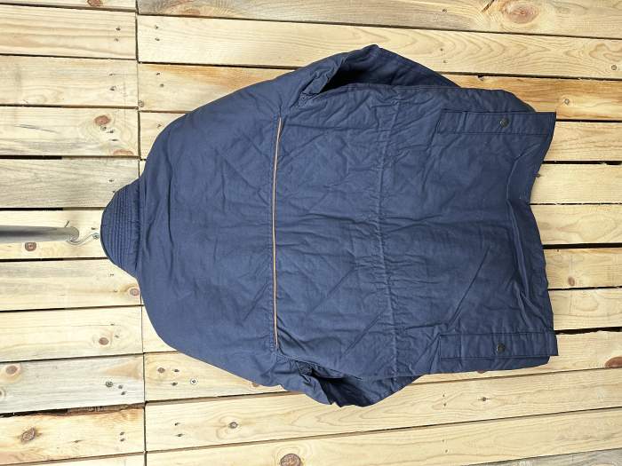 CHAQUETA T-M IMPERMEABLE KIWI GRASA AZUL