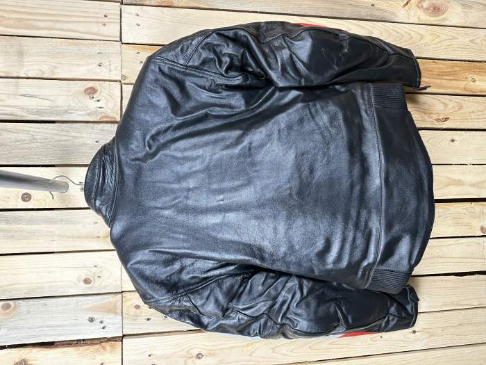 CHAQUETA T-M DE MOTO GARIBALDI NEGRA 4