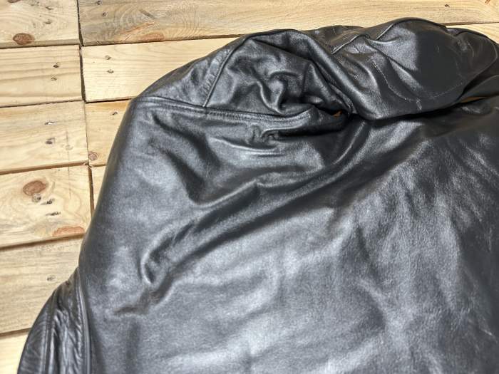 CHAQUETA T-M DE MOTO GARIBALDI NEGRA 4