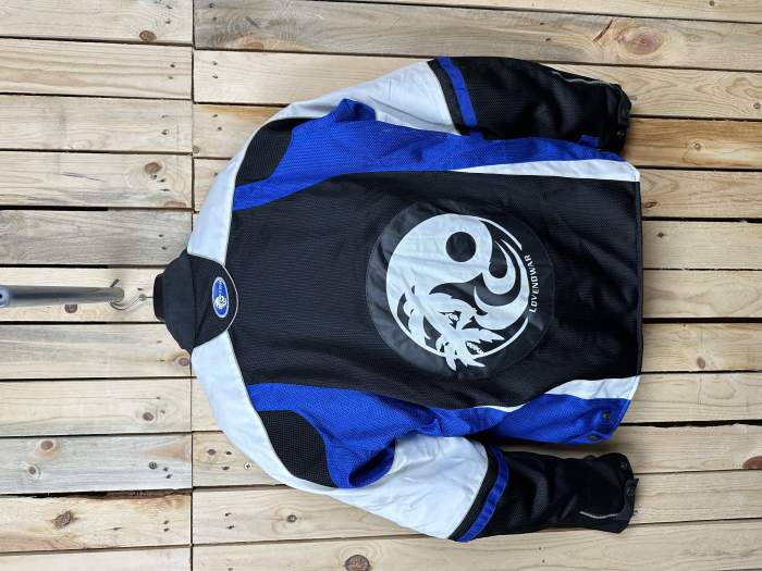 CHAQUETA T-XL DE MOTO GARIBALDI PACIFIC AZUL