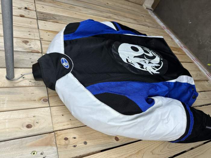 CHAQUETA T-XL DE MOTO GARIBALDI PACIFIC AZUL