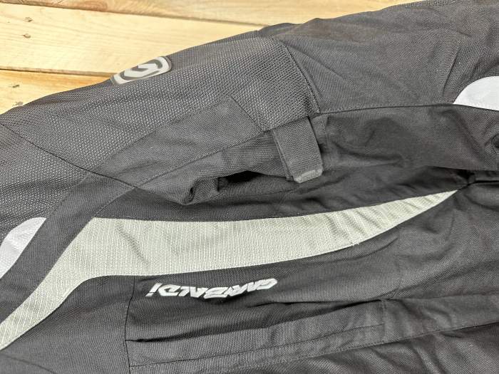 CHAQUETA T-M DE MOTO NEGRA ARROW GARIBALDI