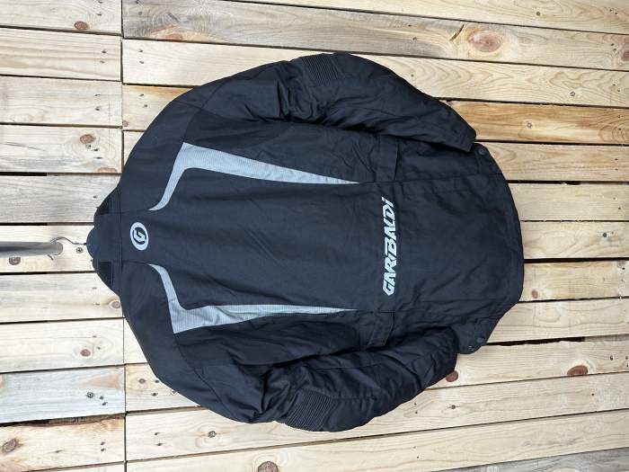 CHAQUETA T-M DE MOTO NEGRA ARROW GARIBALDI